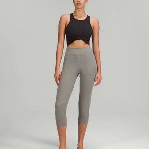 Lululemon Align High-Rise Jogger 23" Crop - Grey Sage - Size 12